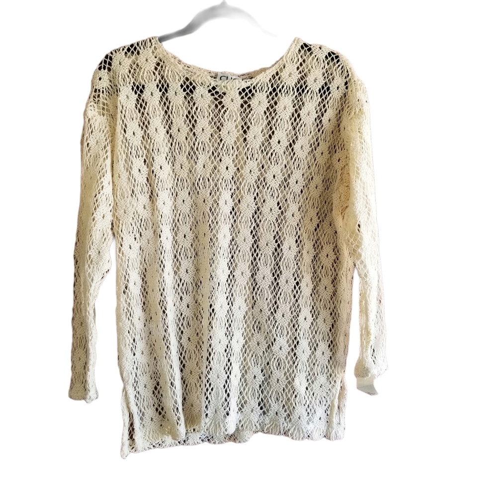NWT Vintage Crochet Boho Top